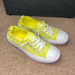Converse All Star Shoreline Slip Fresh Yellow Sneakers size 7 NWOT